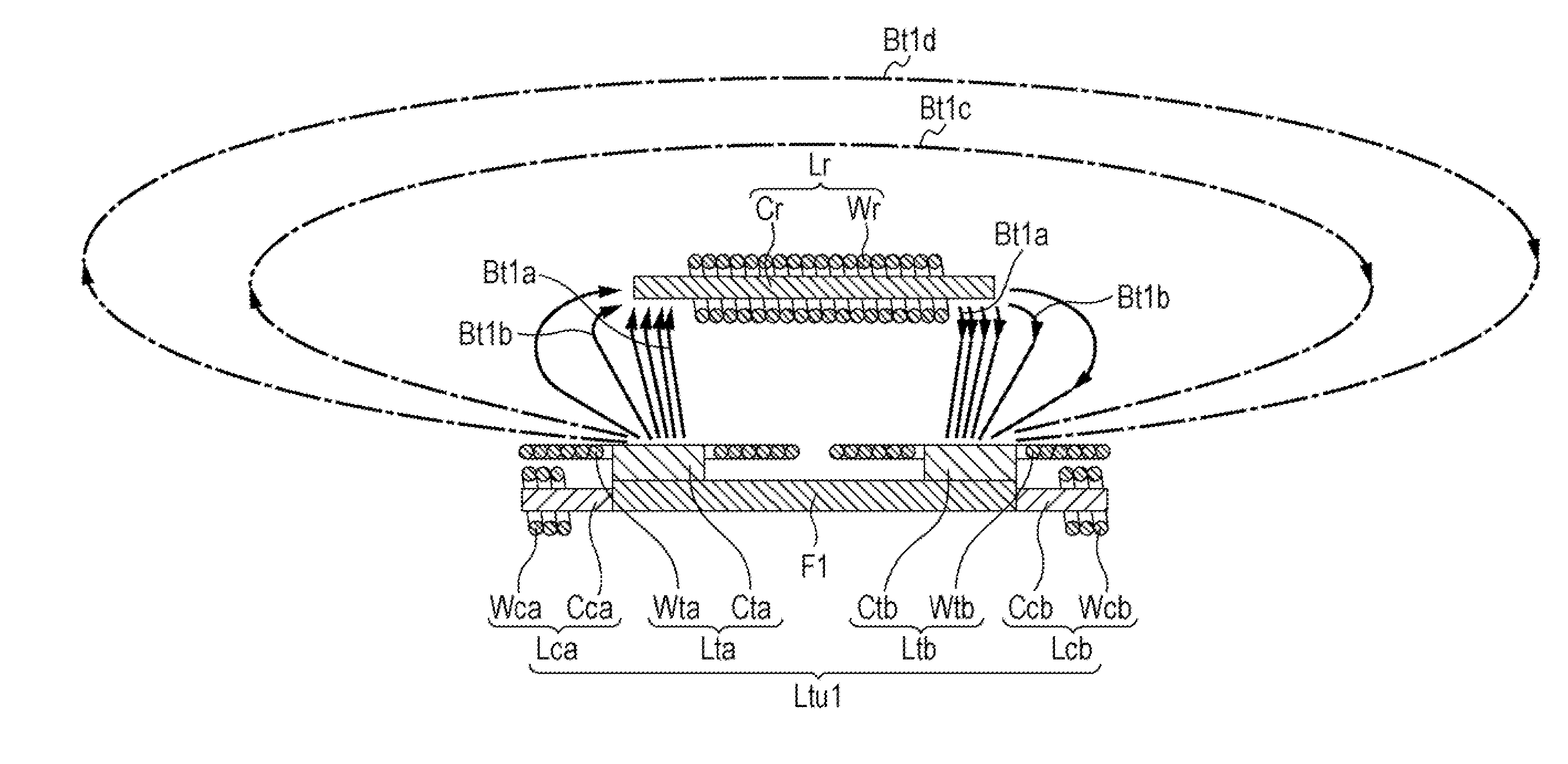 Power feeding coil unit and wireless power transmission device