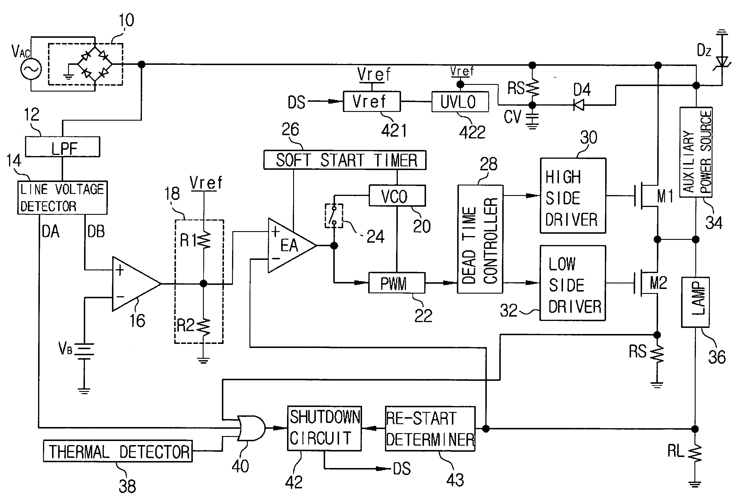 Power supply apparatus using half-bridge circuit