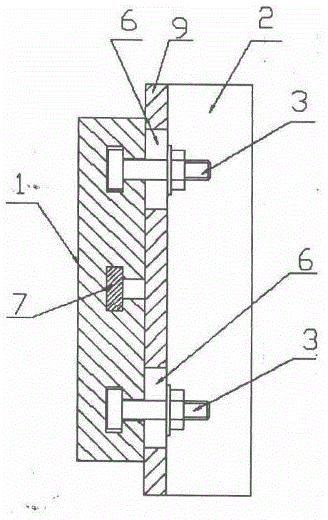 Positioning device for connection plate of steel column and steel beam
