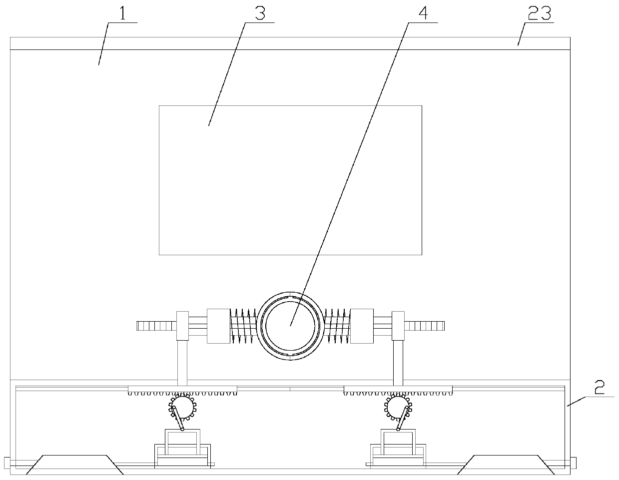 Stable medical atomization equipment with anti-falling function