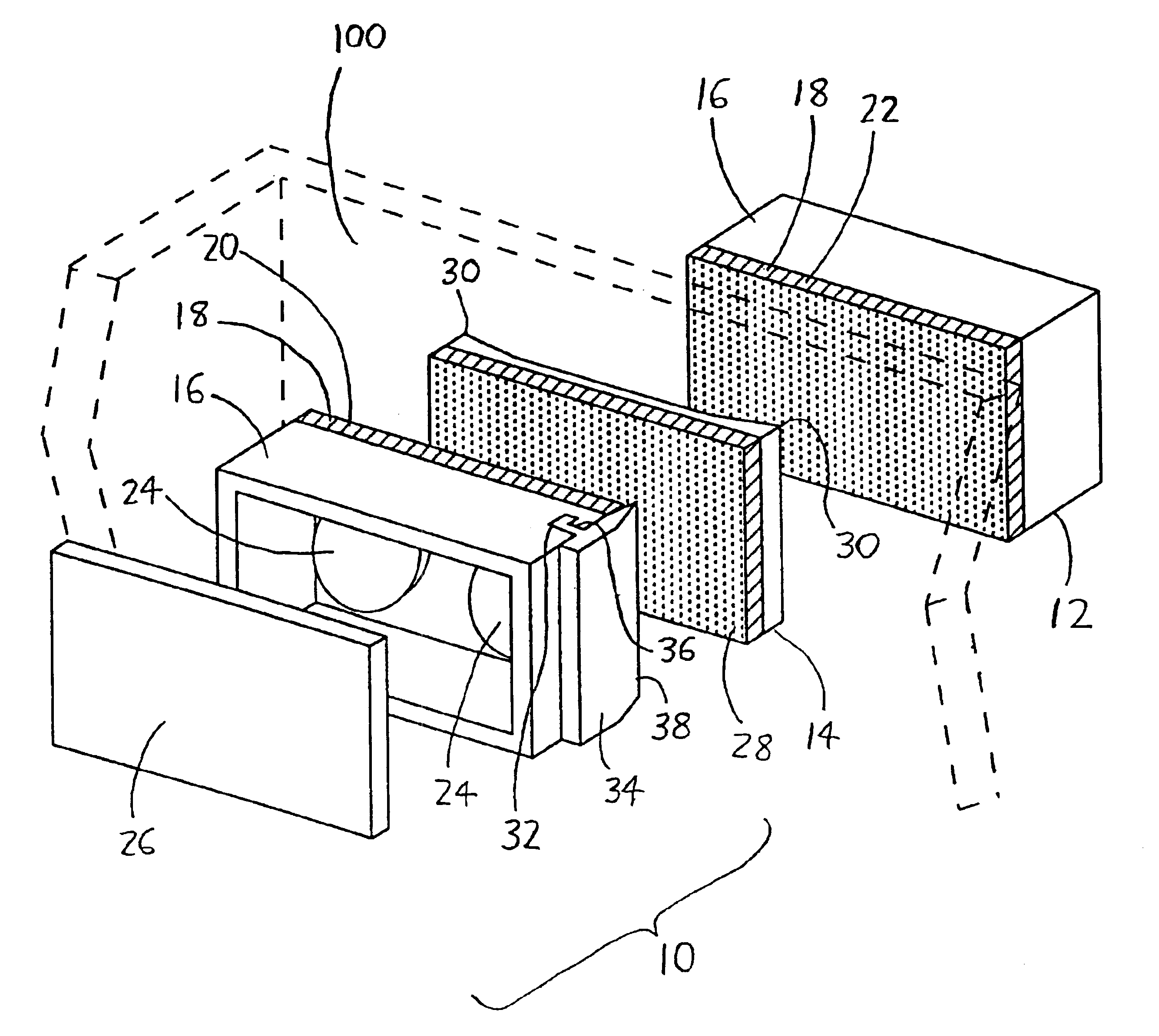 Apparatus for remotely cleaning interior walls of tanks from the tank exterior