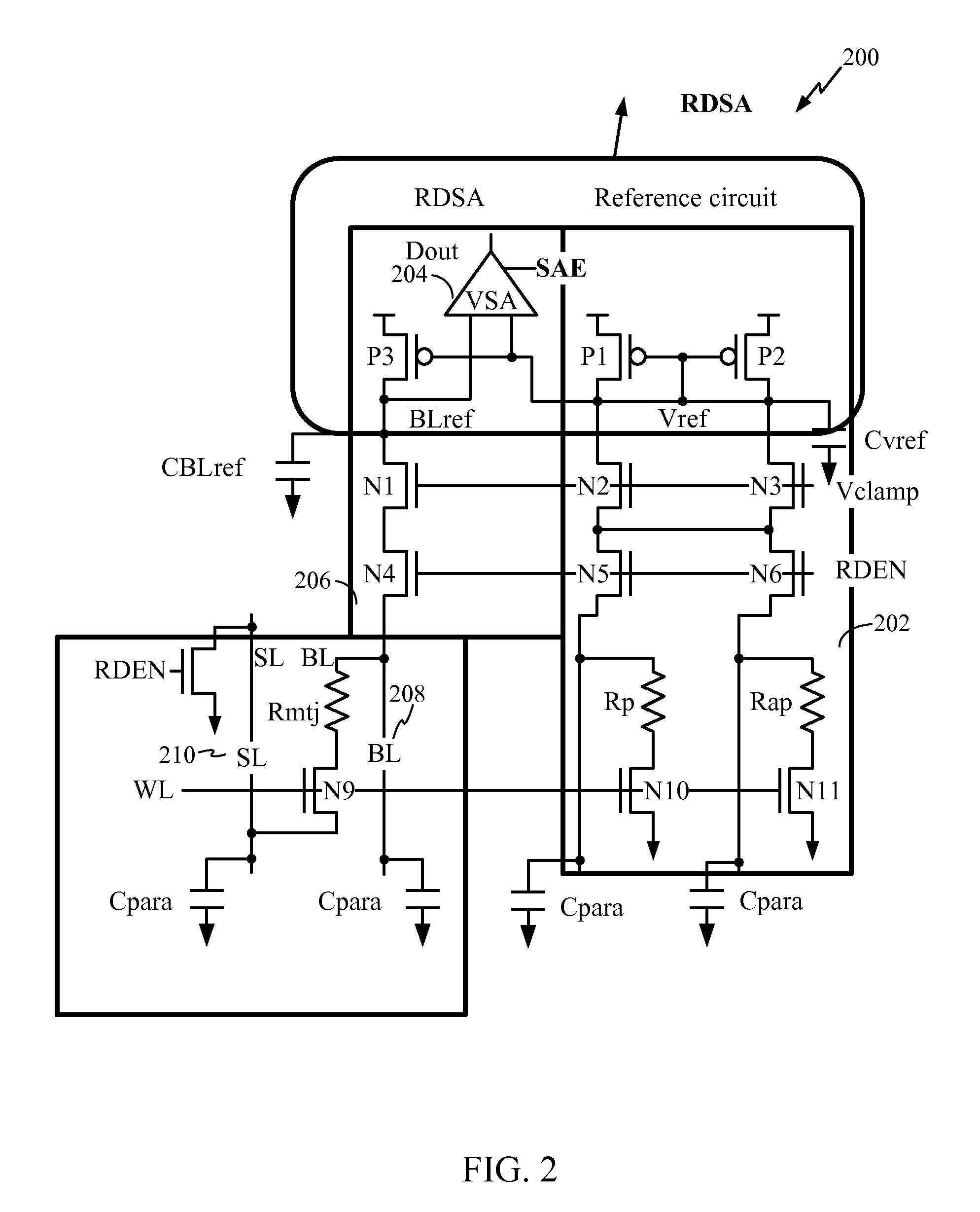 Read sensing circuit and method with equalization timing