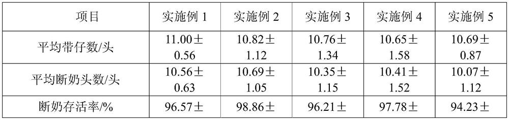 Nutritional supplement for lactating sows and its preparation method and application