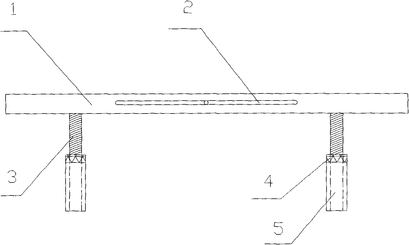 Knob type horizontal workbench