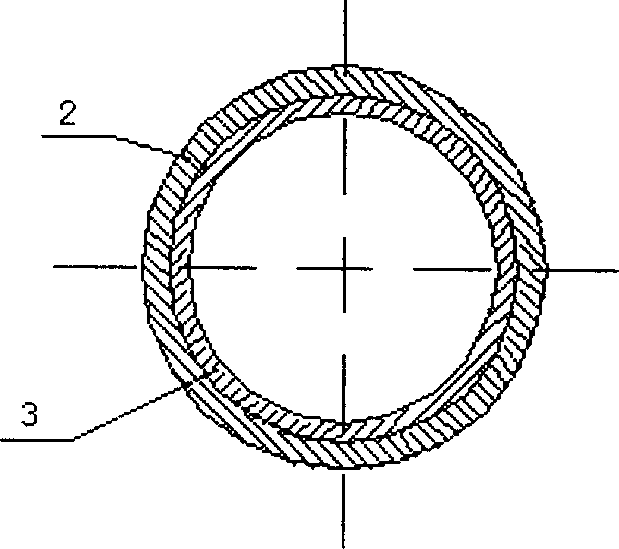 Method for manufacturing bimetal composite wear resistant tube through centrifugal molding double fluids