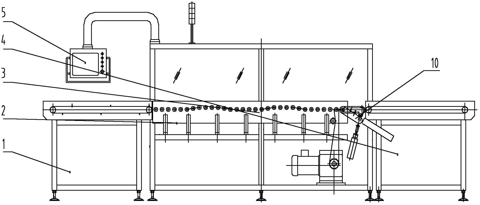 Automatic electronic microporous leakage detecting machine for flexible bag