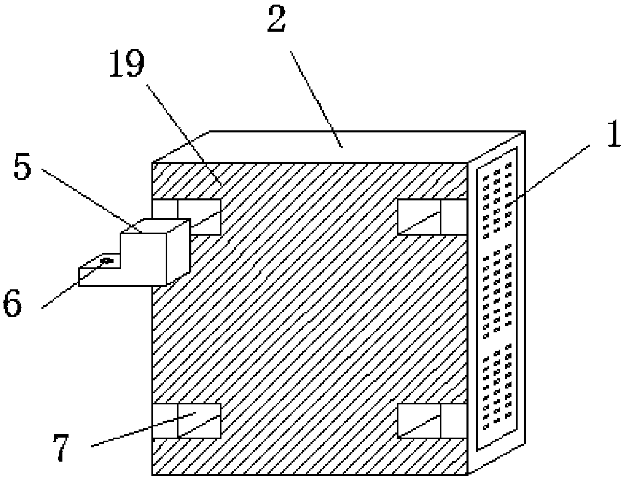 Coastal zone vertical greening planting device and method