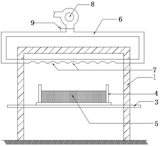 Roller kiln cooling system for foamed ceramic production