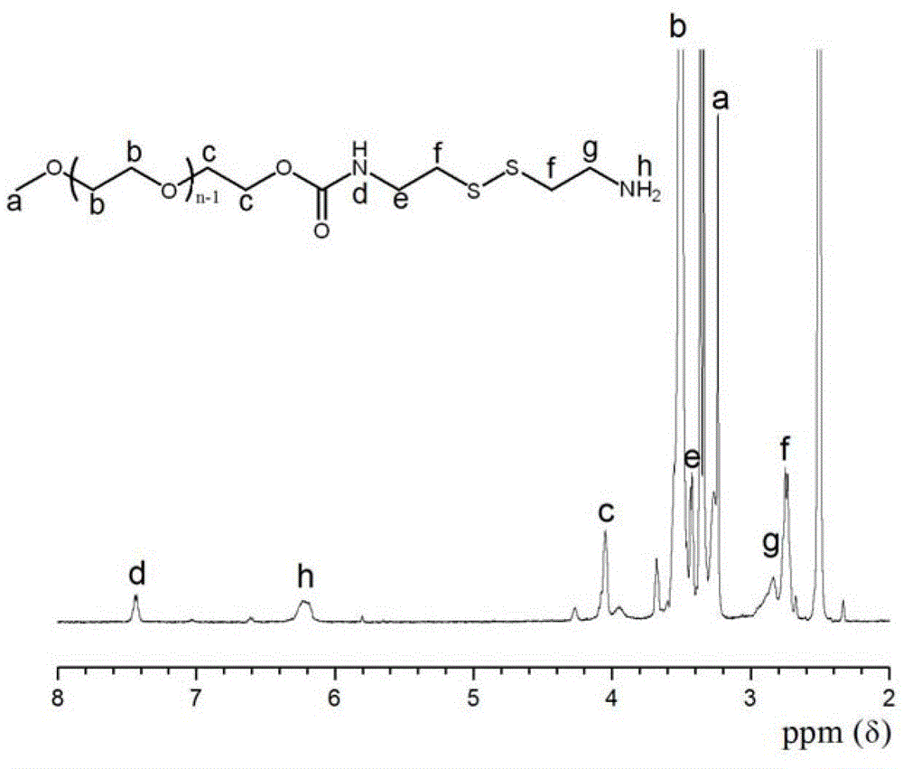 Bi-functional polyethylene glycol derivative and preparation method thereof