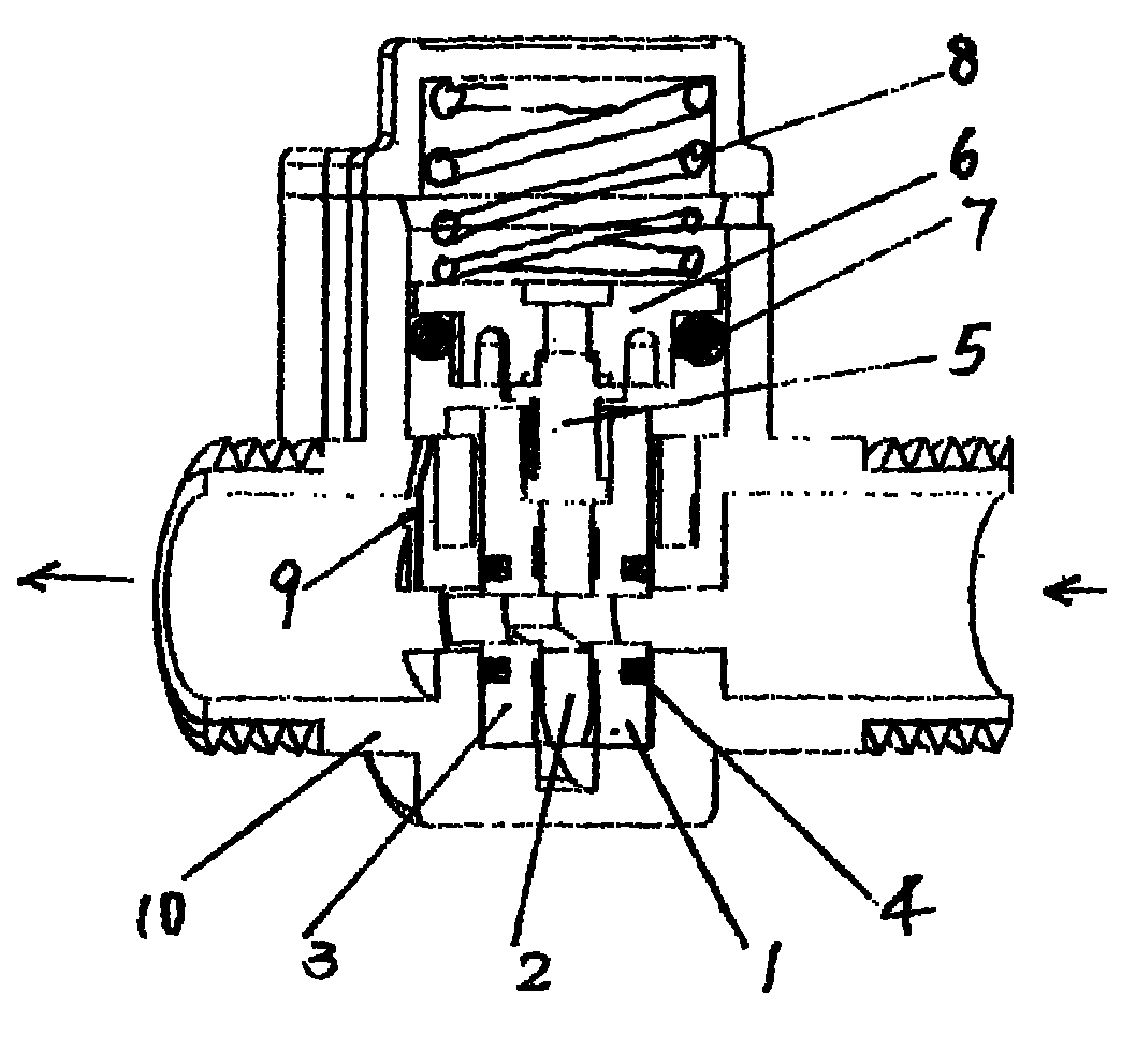 Constant pressure valve