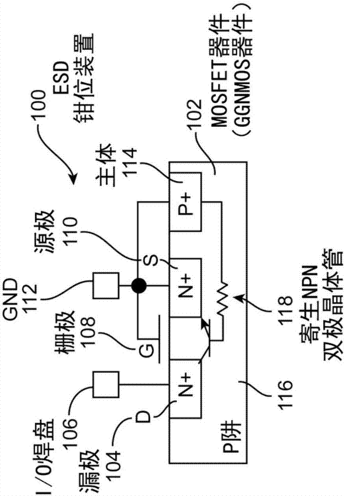 Enhanced layout of multiple-finger electrostatic discharge (ESD) protection device