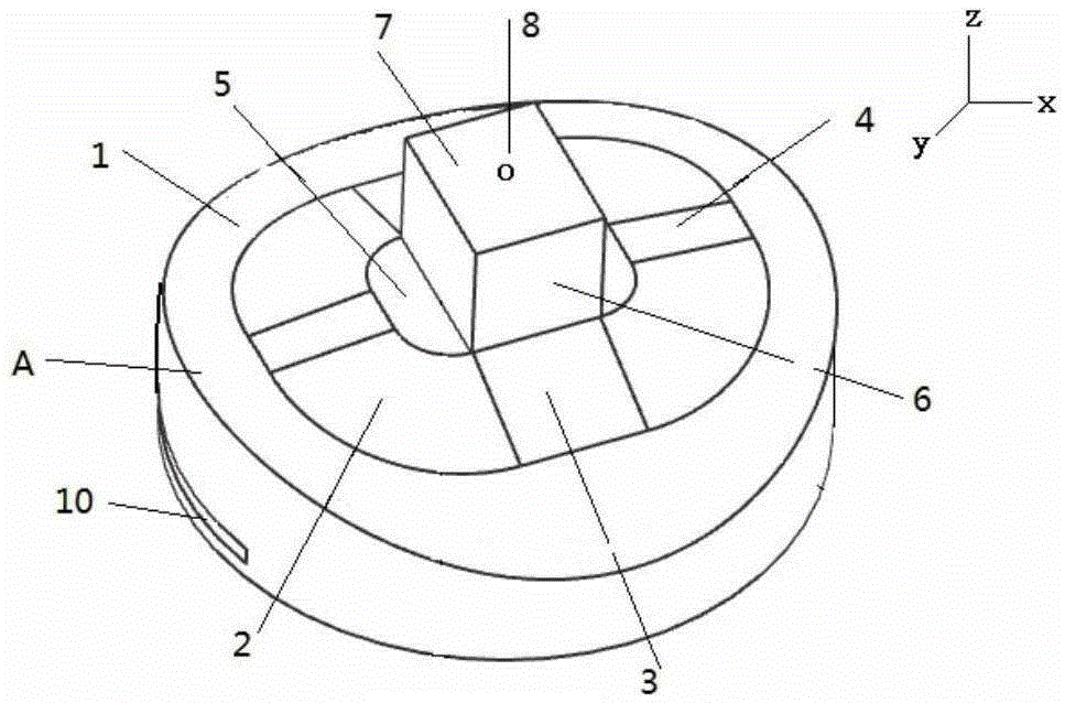 Machining method for numerical control milling of thin-wall curved-surface irregular parts