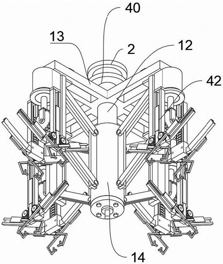 A big data server chassis dust removal device