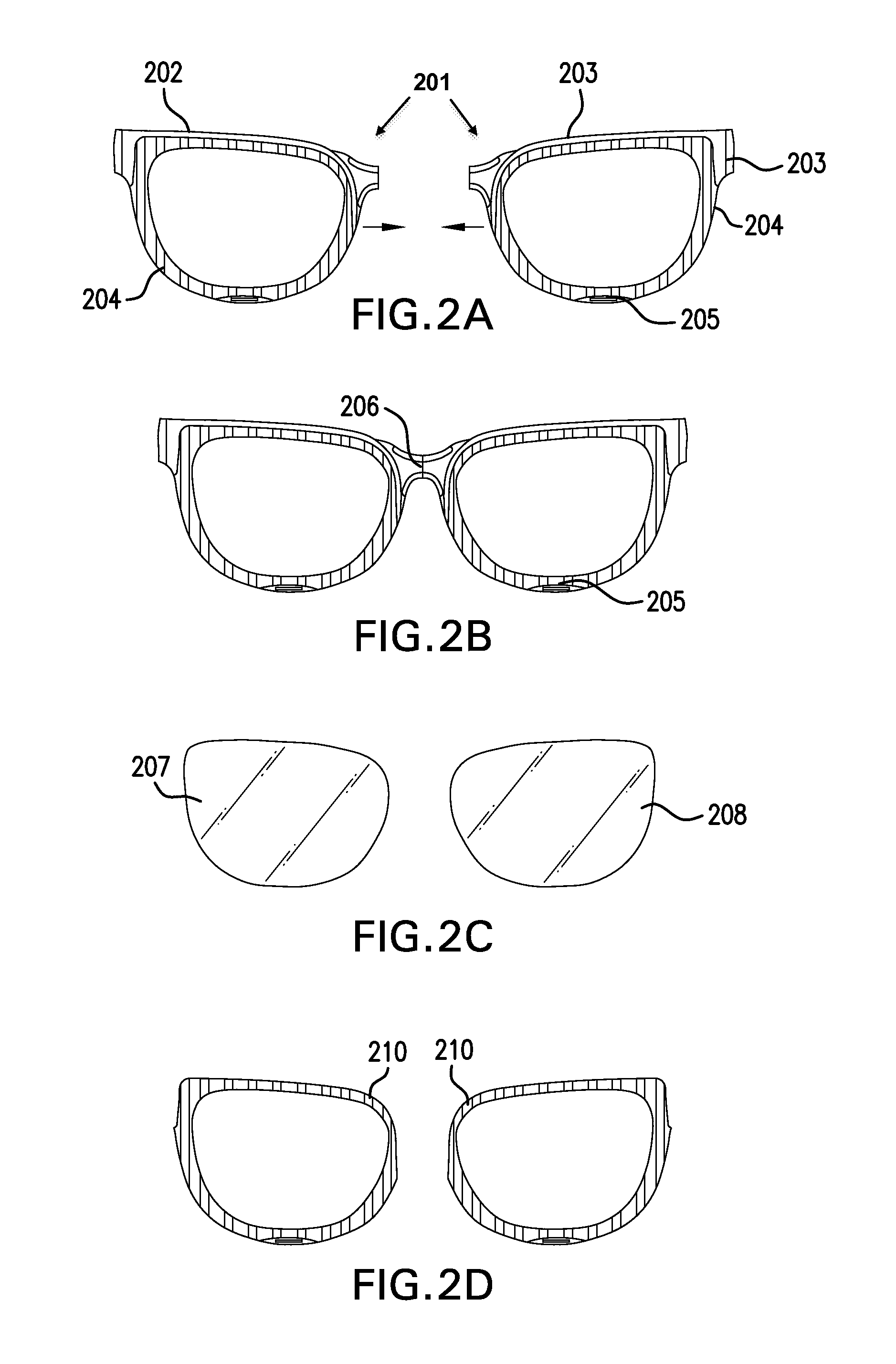 Componentized eyewear systems and methods of using the same
