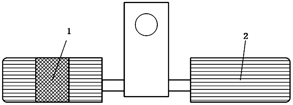 Anti-vibration hammer for monitoring wind load of overhead transmission line