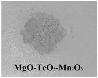 a mg based  <sub>3</sub> teo  <sub>6</sub> Violet inorganic pigment of structure and its preparation method and application