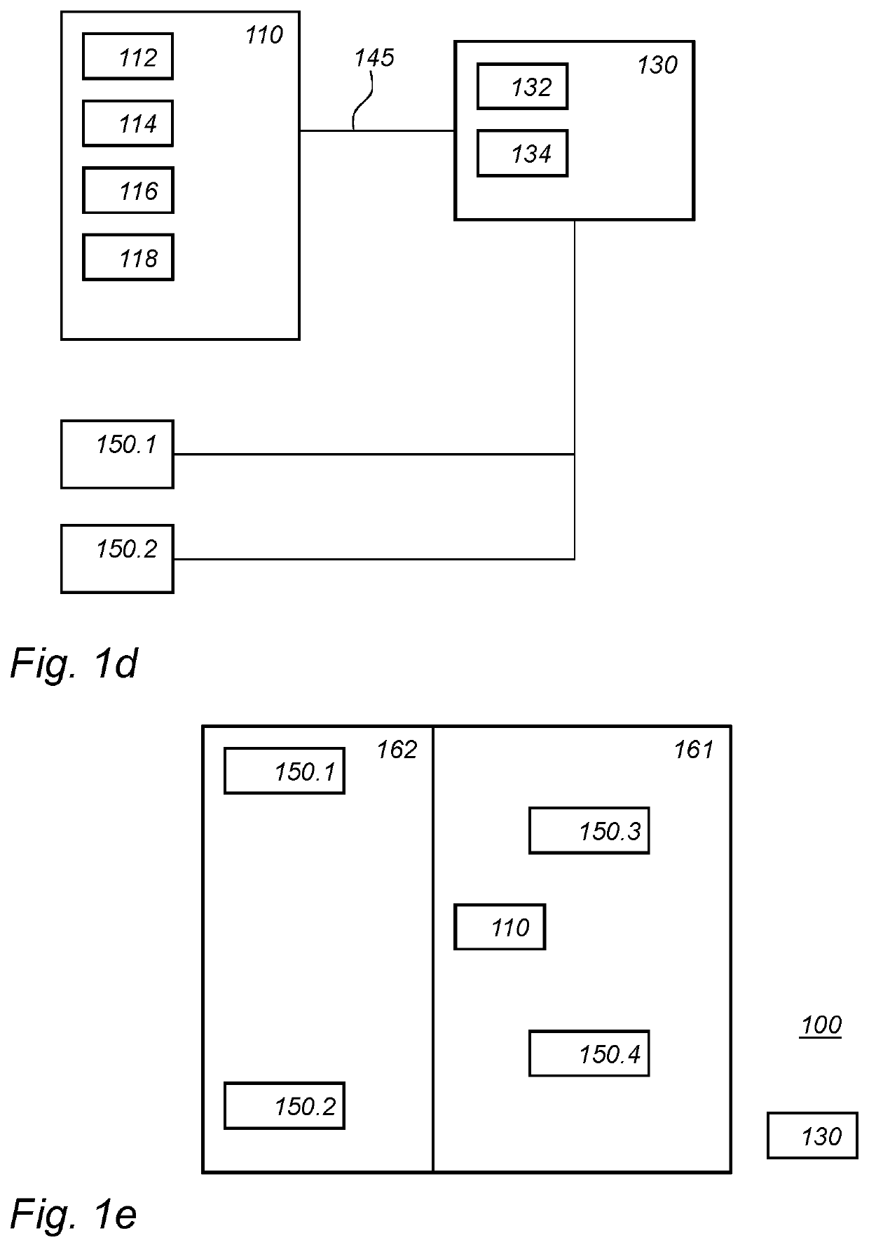 Electronic beacon for a localization system