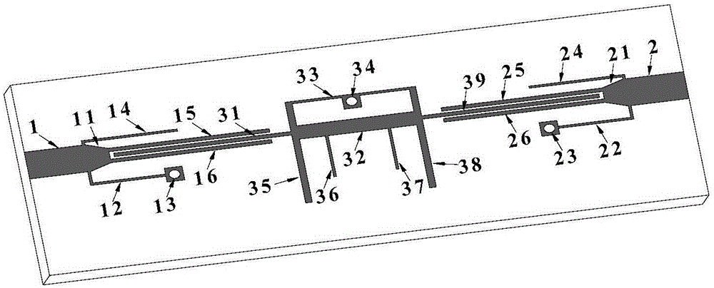 Microstrip ultra-wide-band band-pass filter based on novel multi-branch multi-mode resonator