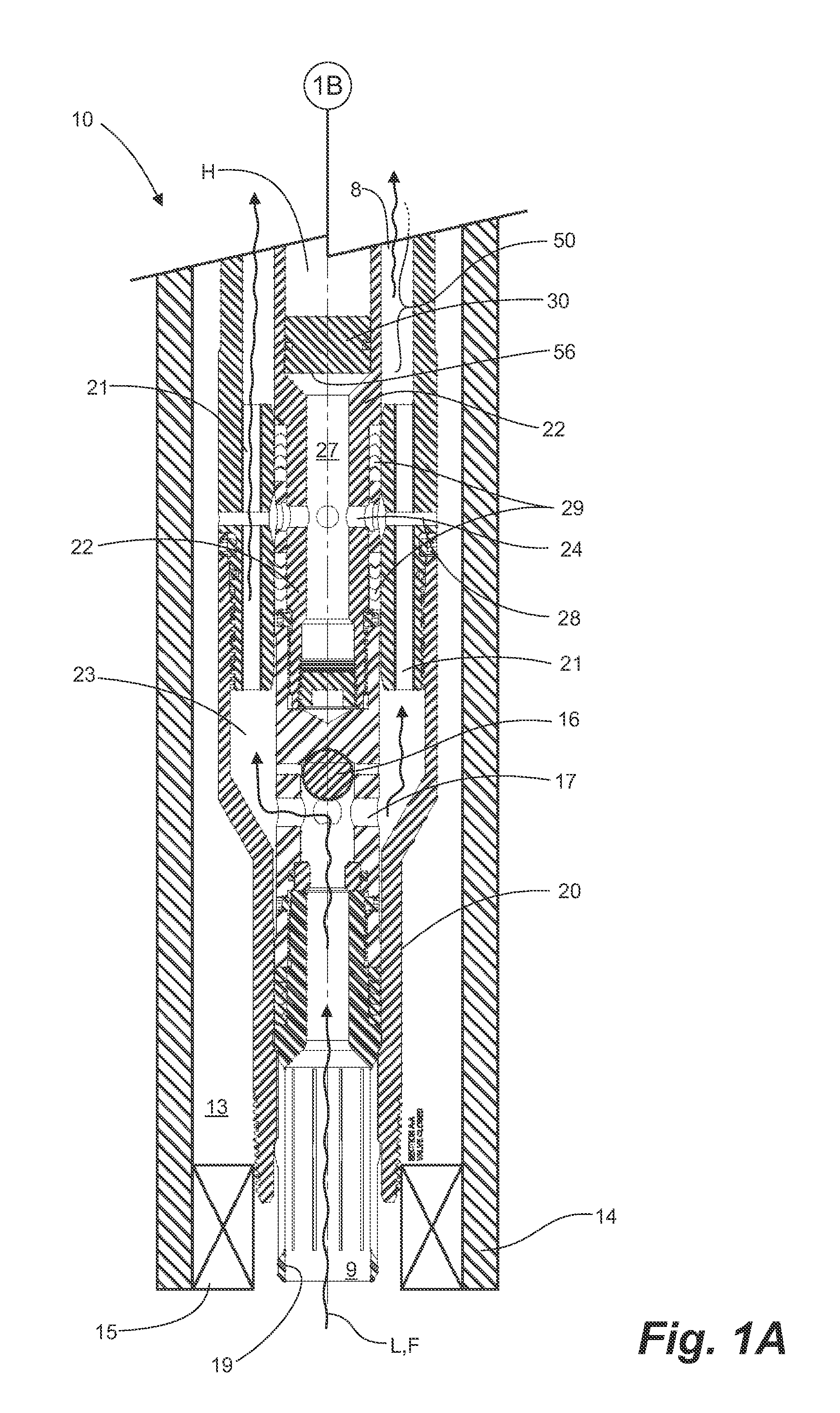 Pressure range delimited valve with close assist