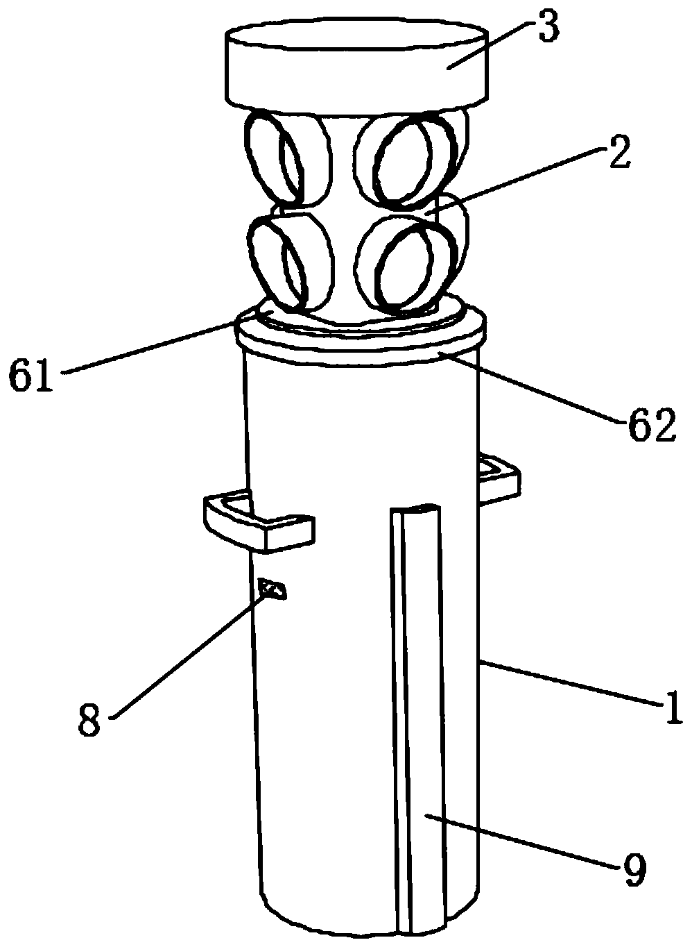 Protective mobile traffic signal lamp