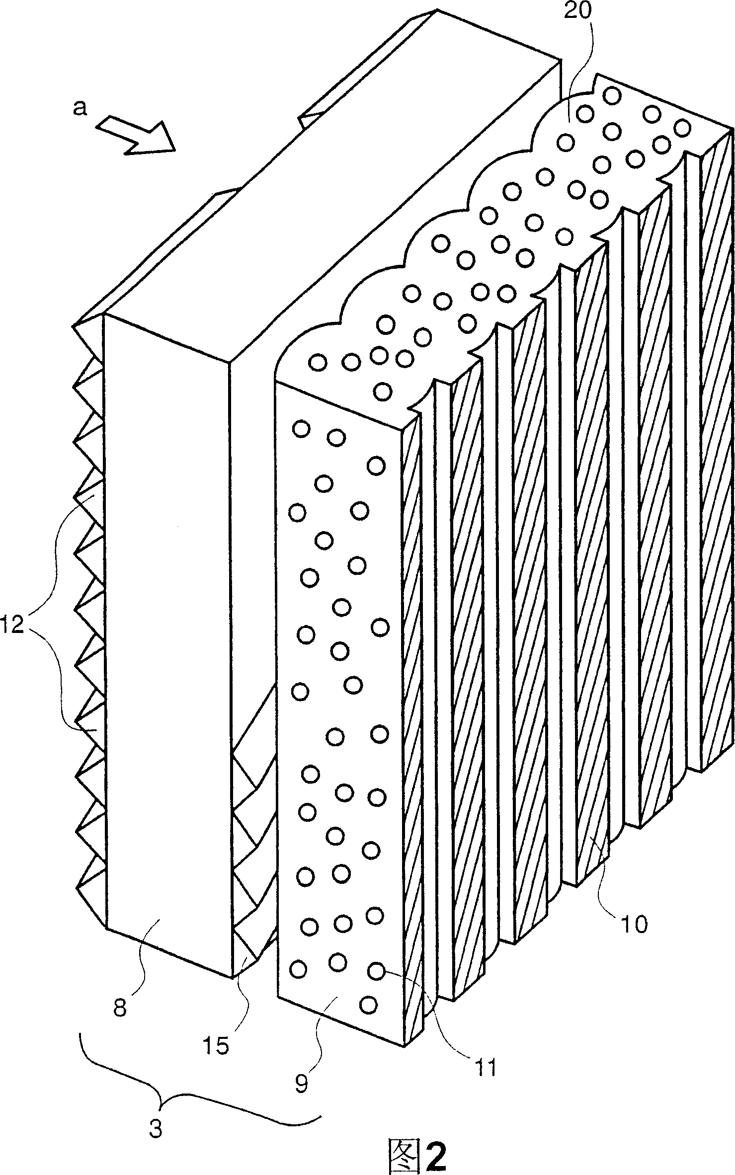 Image display device and fresnel lens sheet used therefor