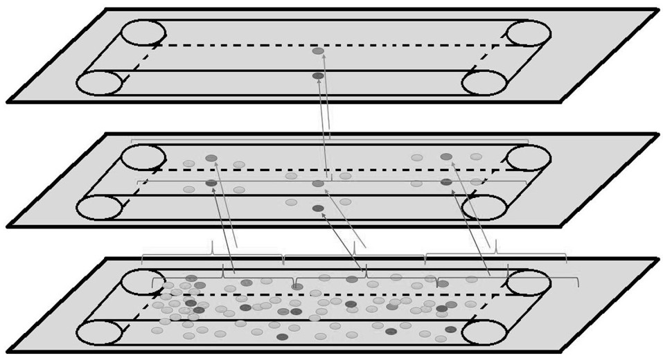 Conveyor belt longitudinal damage vibration sensing method based on infrared computer vision