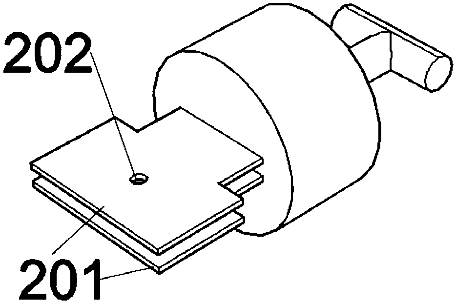 Mold for rock-like sample containing complex joints and sample preparing method