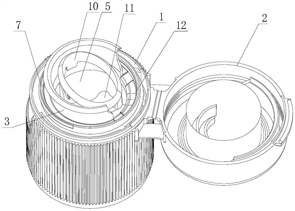 An anti-drip bottle cap and its anti-drip method