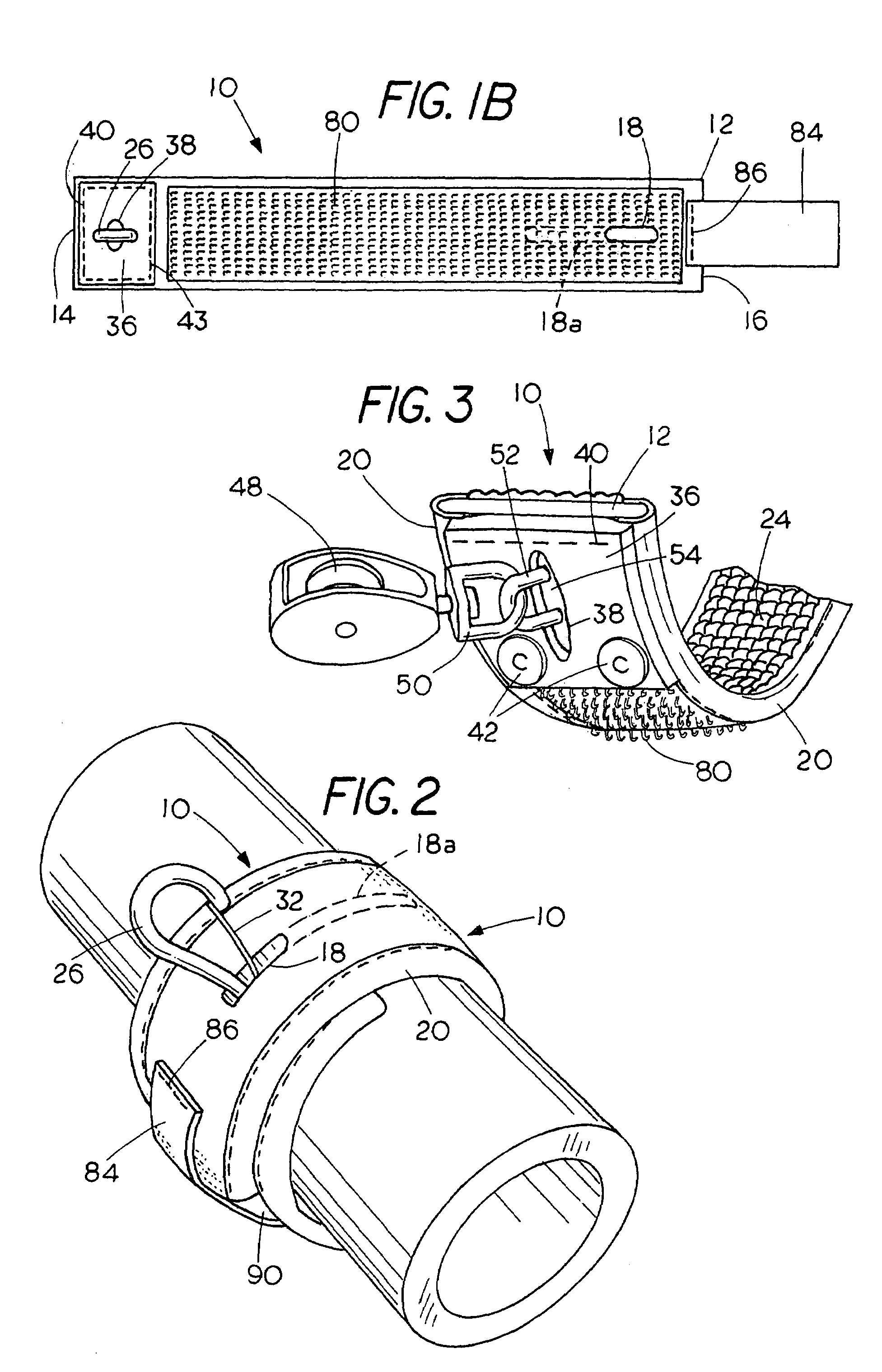 Tie-down wrap device for securing articles for shipment