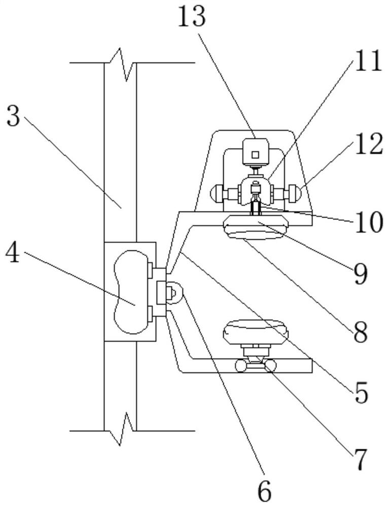 Impact performance testing device for swing impact type glass wine bottle production