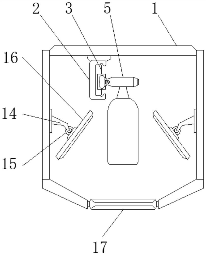 Impact performance testing device for swing impact type glass wine bottle production