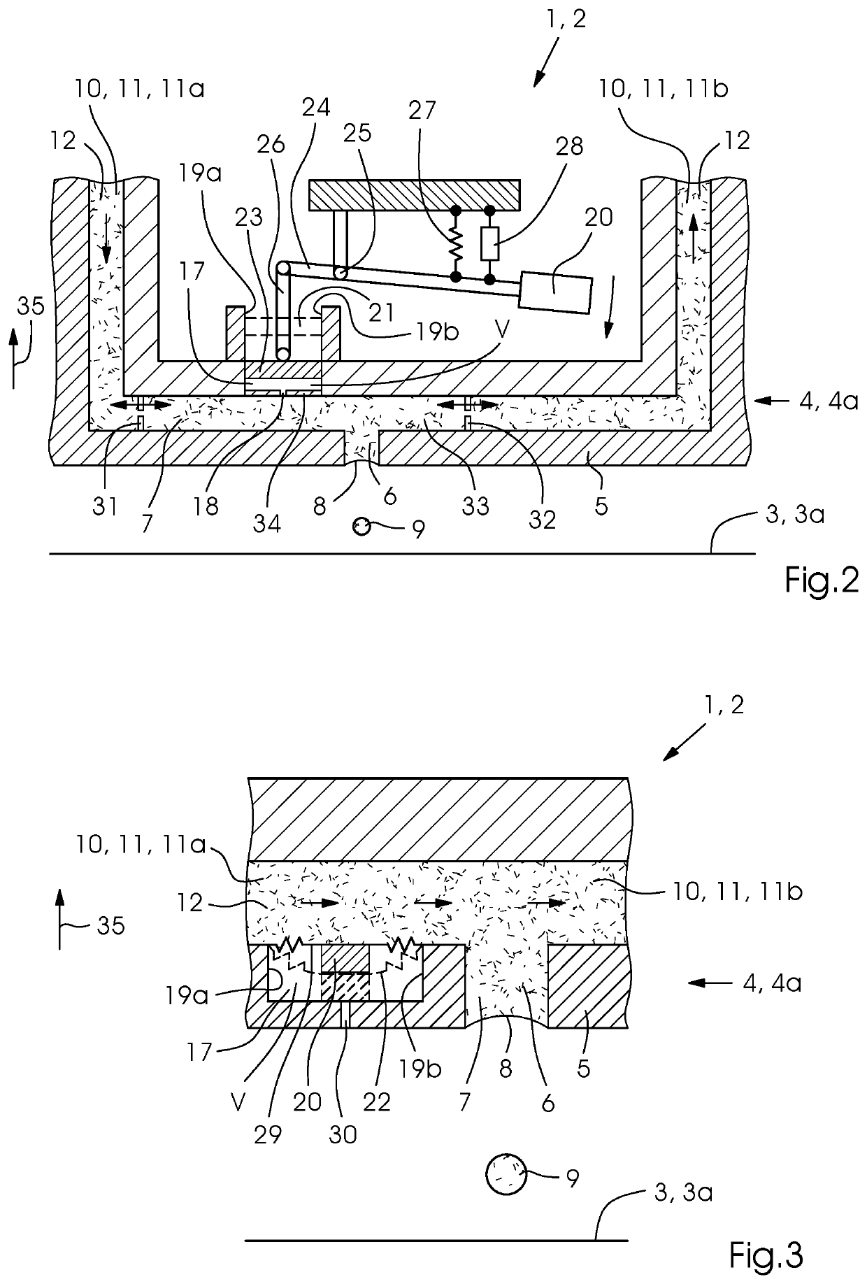 Device for printing ink onto printing material