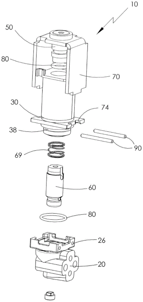 Electromagnetic valve