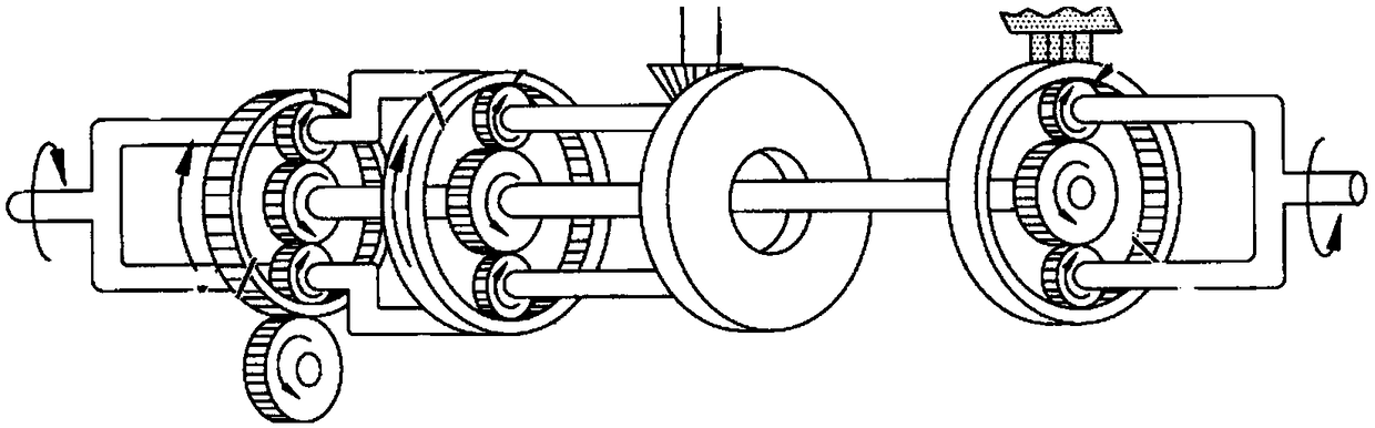A dual-power flow diversion mechanism of a hydromechanical transmission tracked vehicle