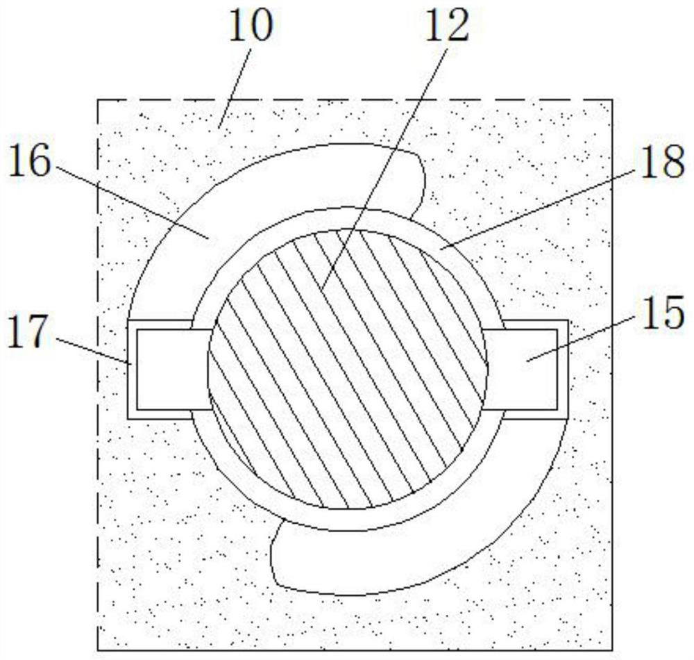 Case built-in heat dissipation device based on loop heat pipe