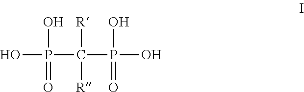 Diphosphonate compound and a method for preparing the same and an application of the same