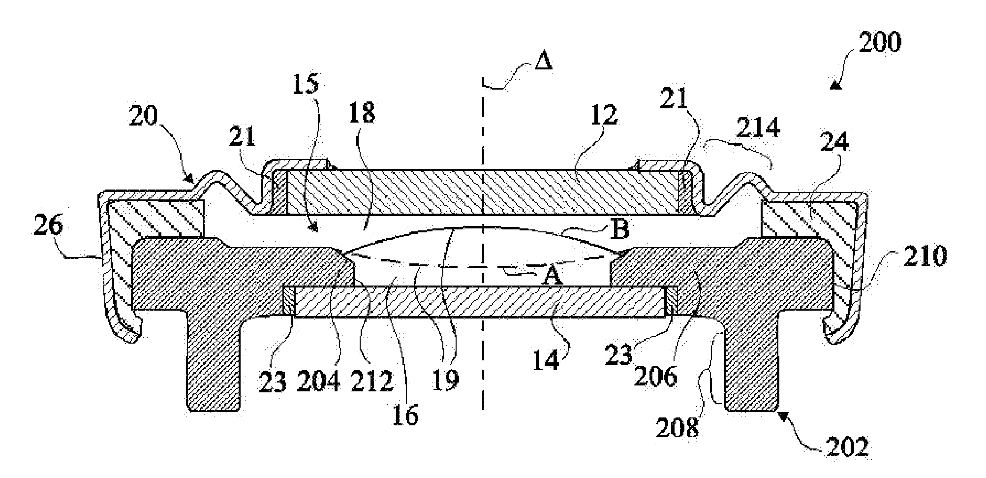 Electrowetting device with polymer electrode