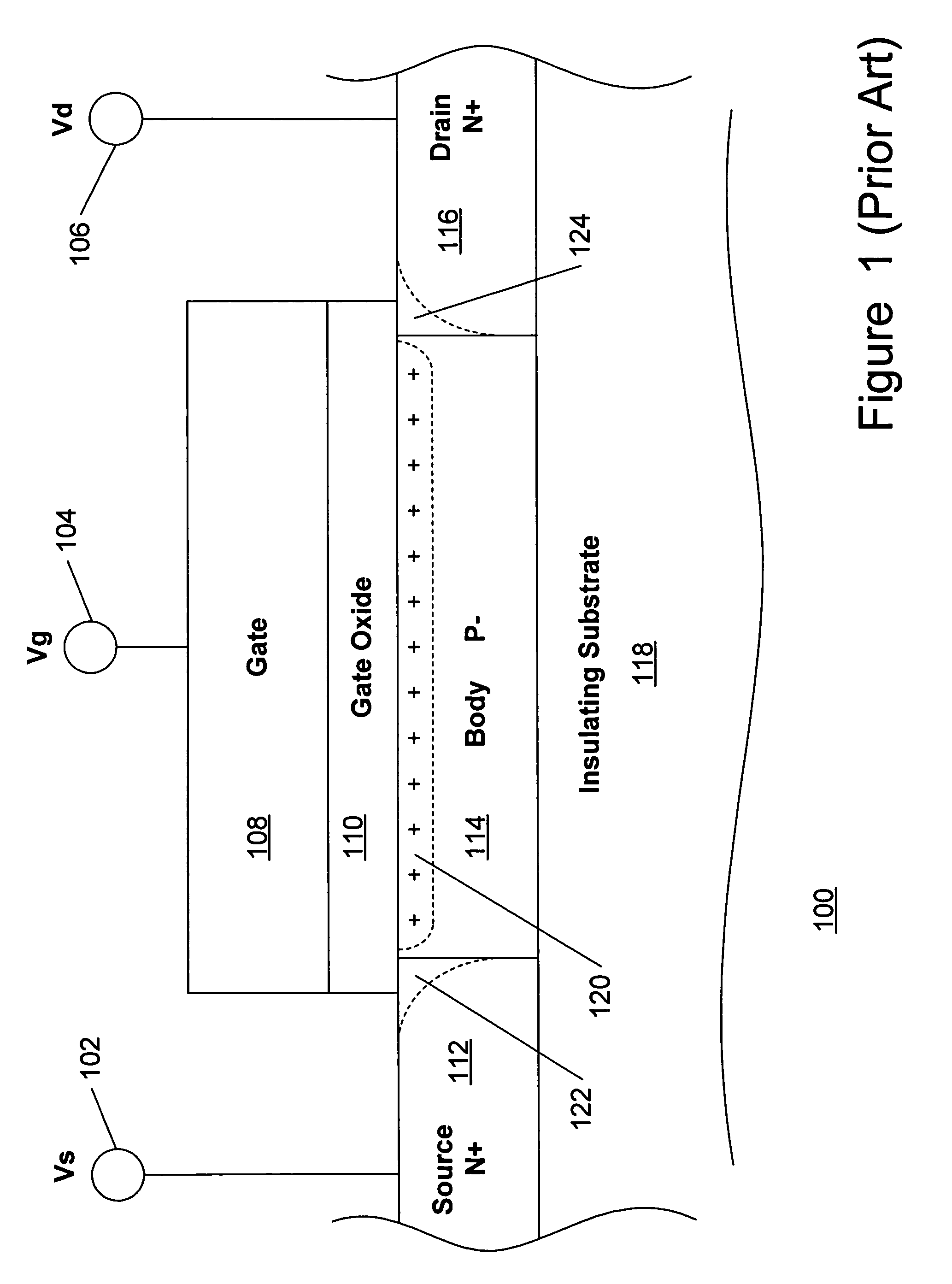 Method and apparatus for use in improving linearity of MOSFET's using an accumulated charge sink