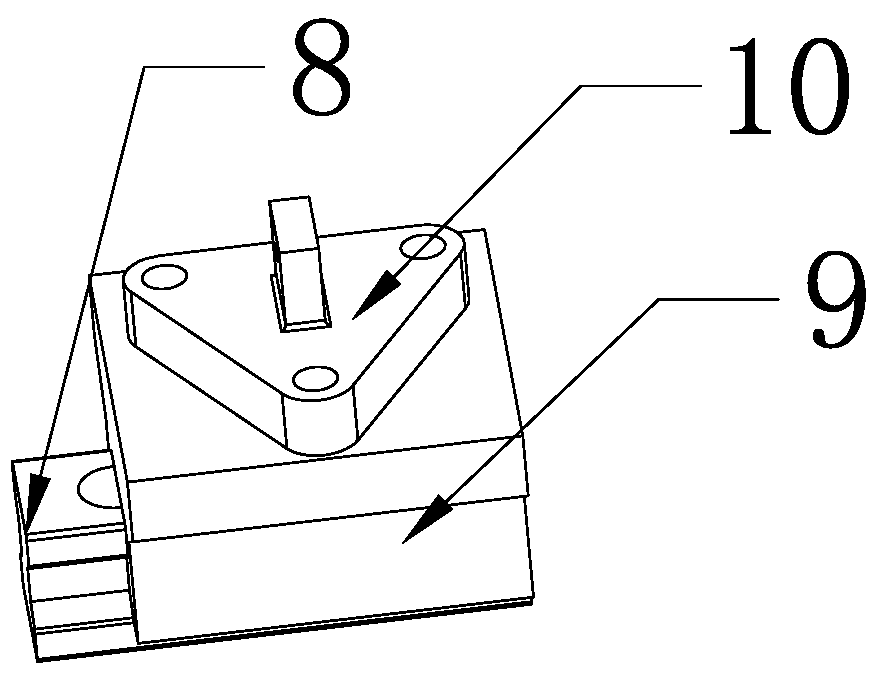 Shearing-type piezoelectric sensor module pre-loading device