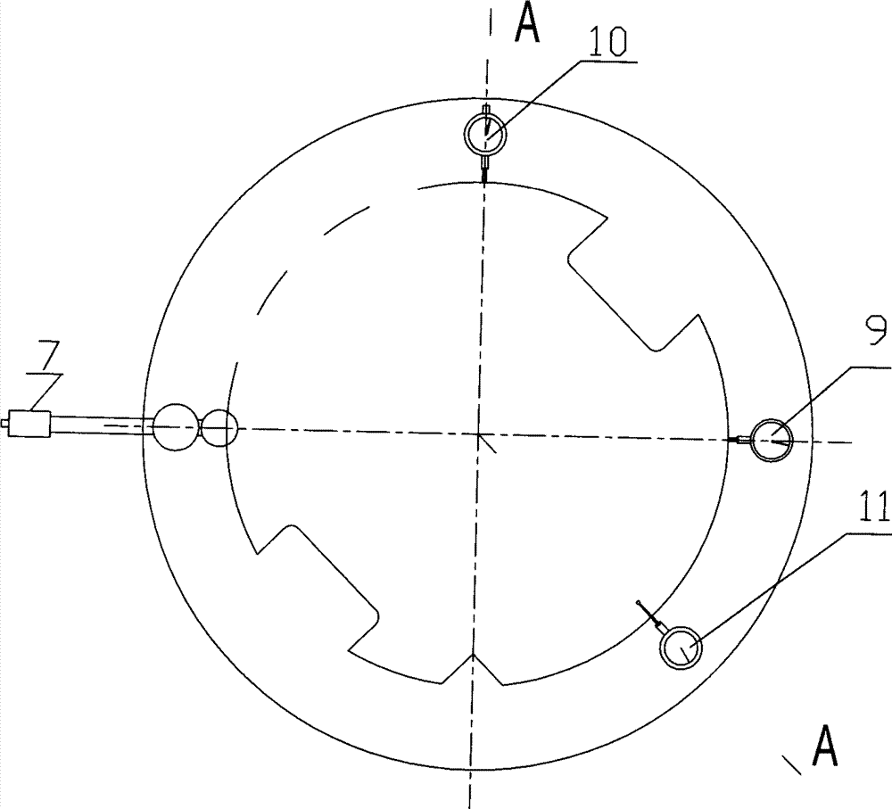 Comprehensive detection method and device of tool tapered handle (7:24)