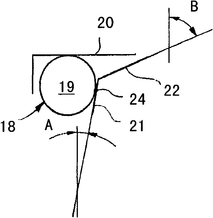 Thread trapper device for a spindle of a spinning or thread machine