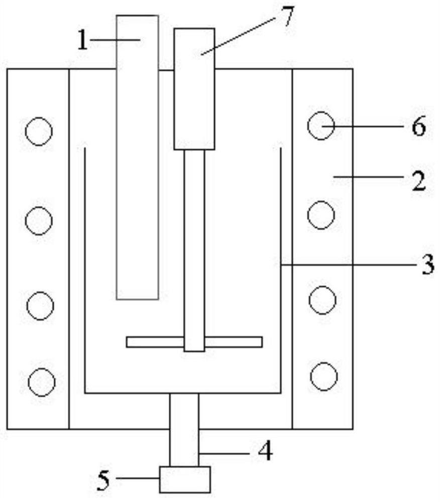 A kind of preparation method of nano-titanium particle reinforced magnesium-based composite material