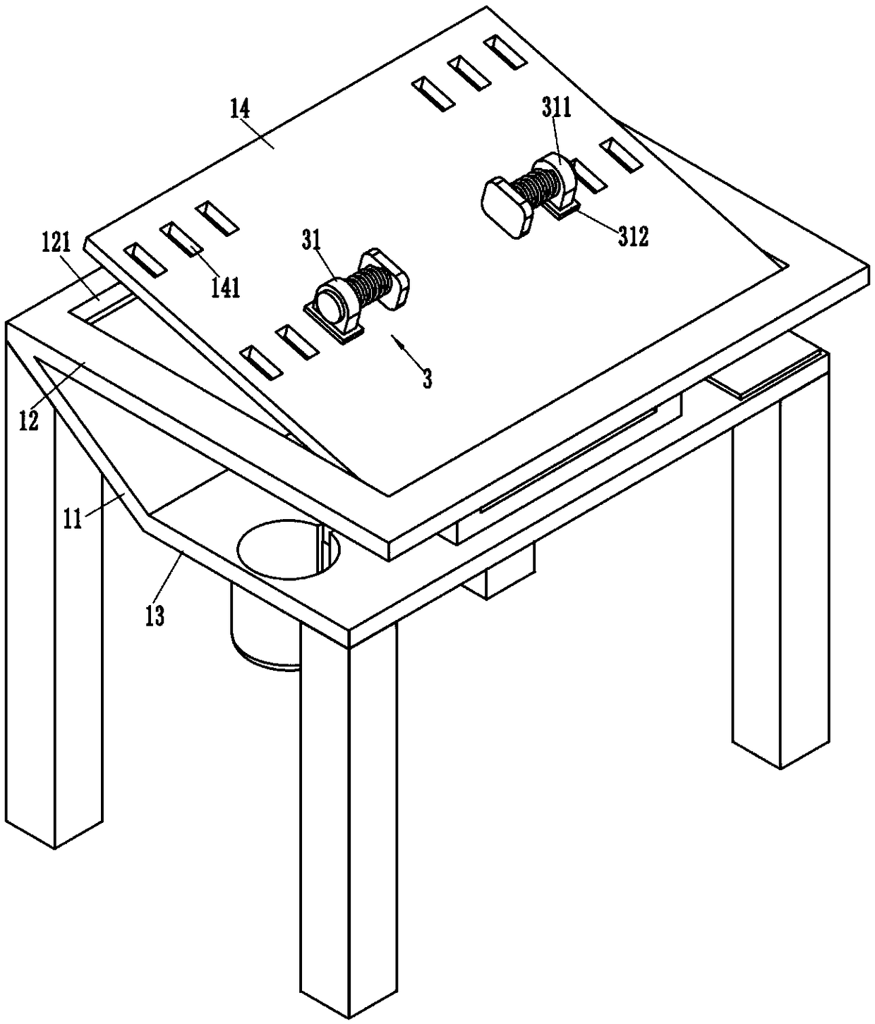 Multifunctional intelligent desk