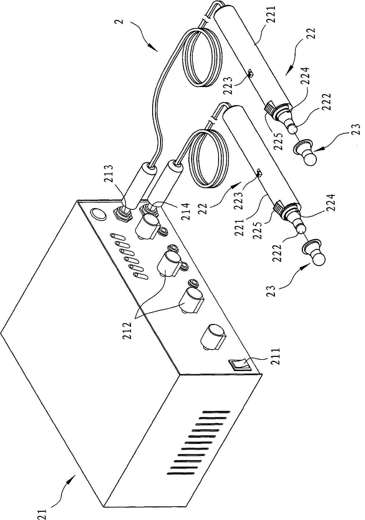 Cotton ball cover and electronic nerve stimulation equipment with same