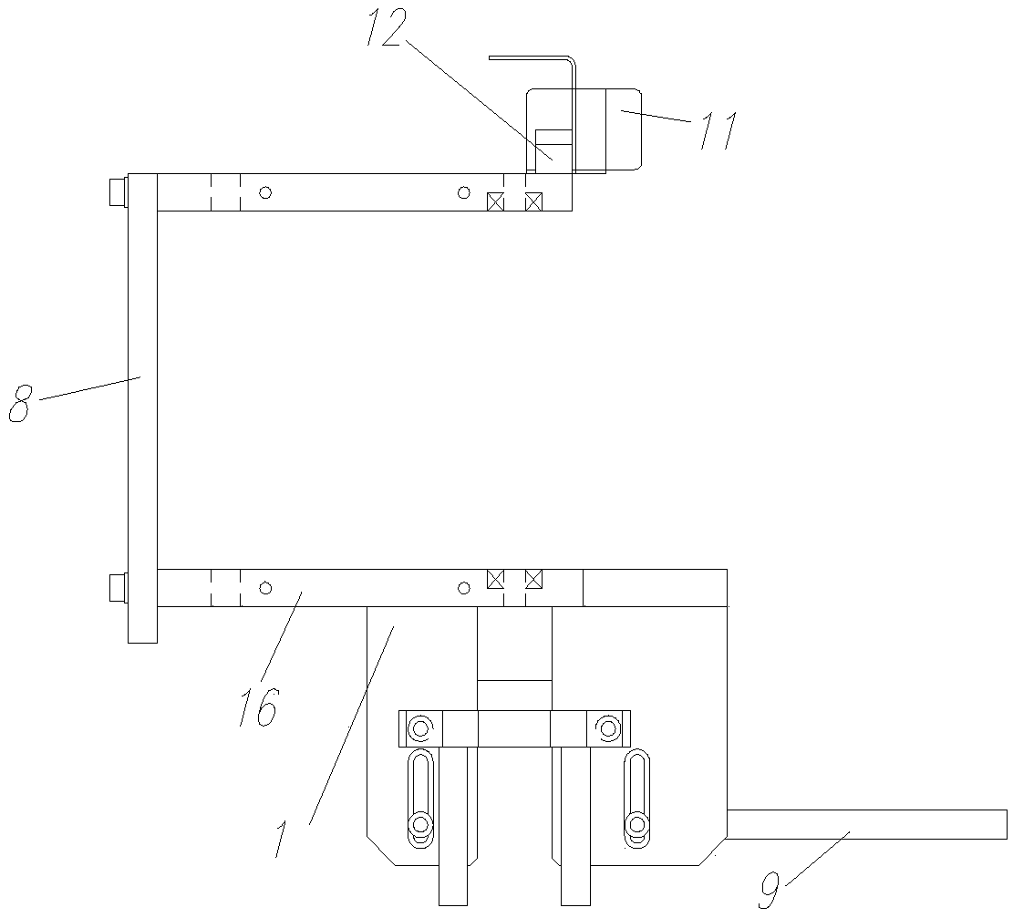 Crawler belt opening sealing device