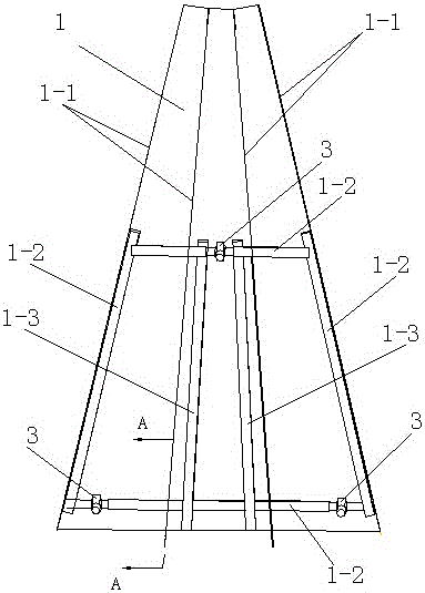 Solar concentrator structure