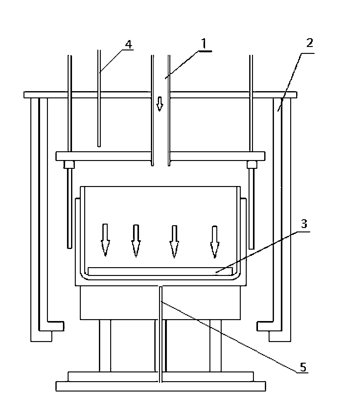 Method and device for controlling seed crystal melting degree through gas flow in single crystal casting process