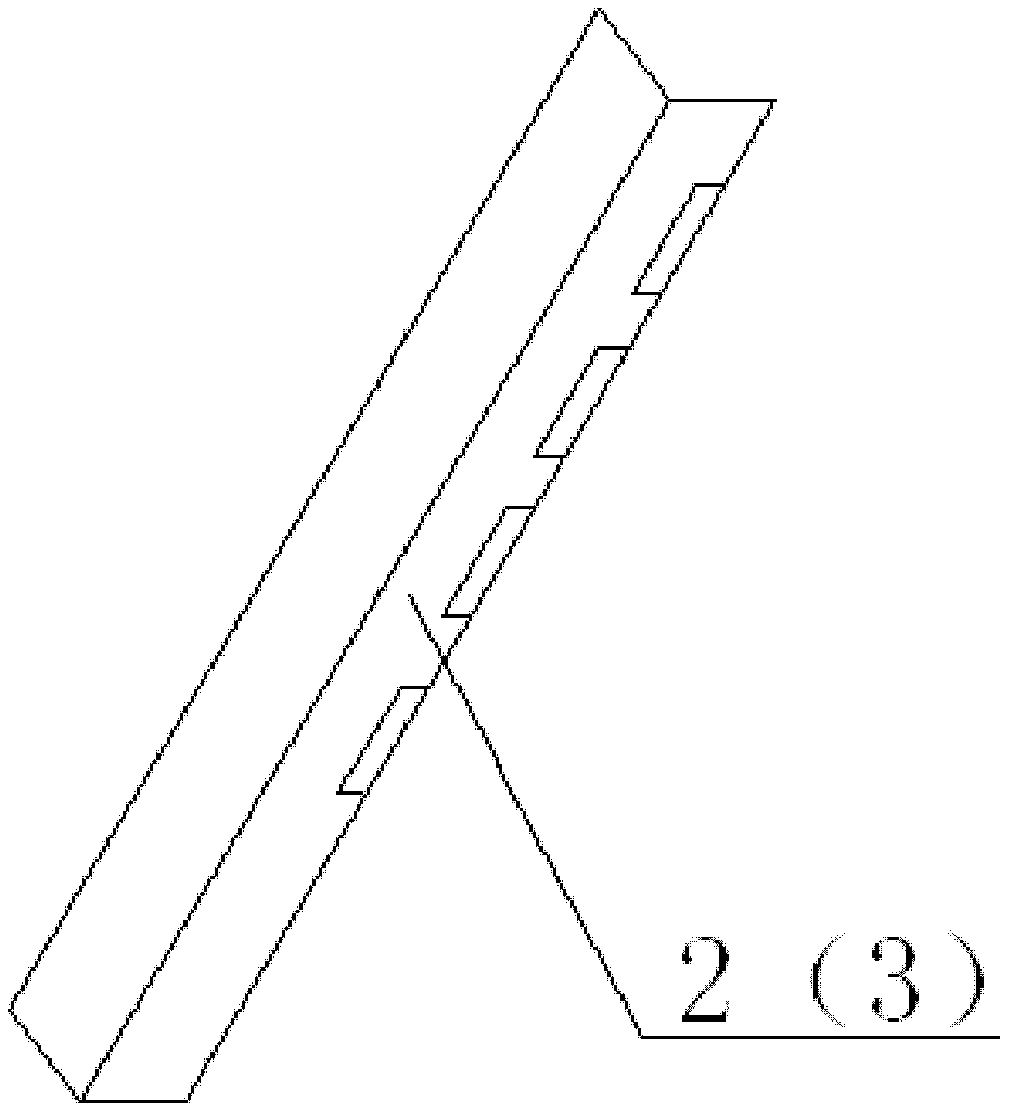 Clip type sheet LED patch structure and patch method thereof