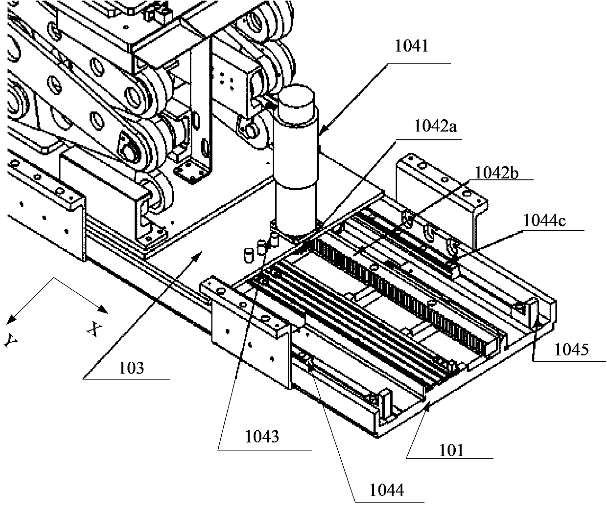 AGV (automated guided vehicle) and method for regulating distance