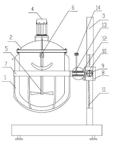 Glass reactor device